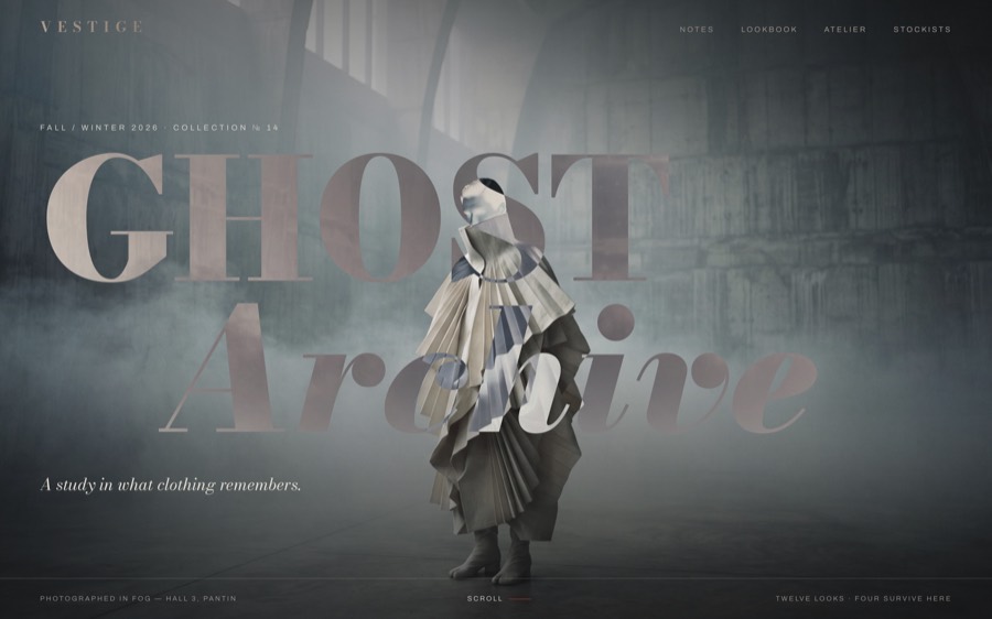 Screenshot of VESTIGE