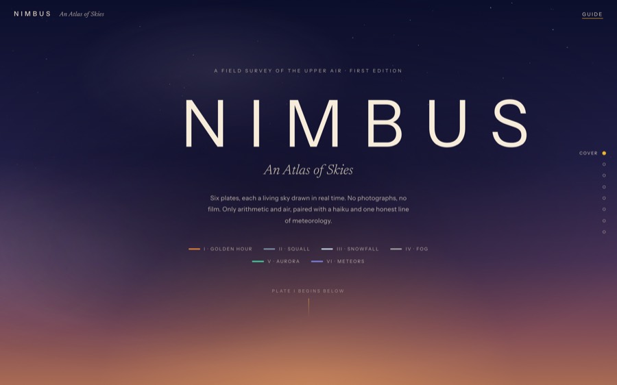 Screenshot of NIMBUS